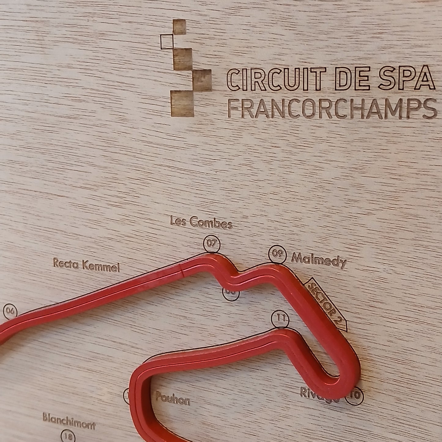 Cuadro F1 SPA FRANCORCHAMPS
