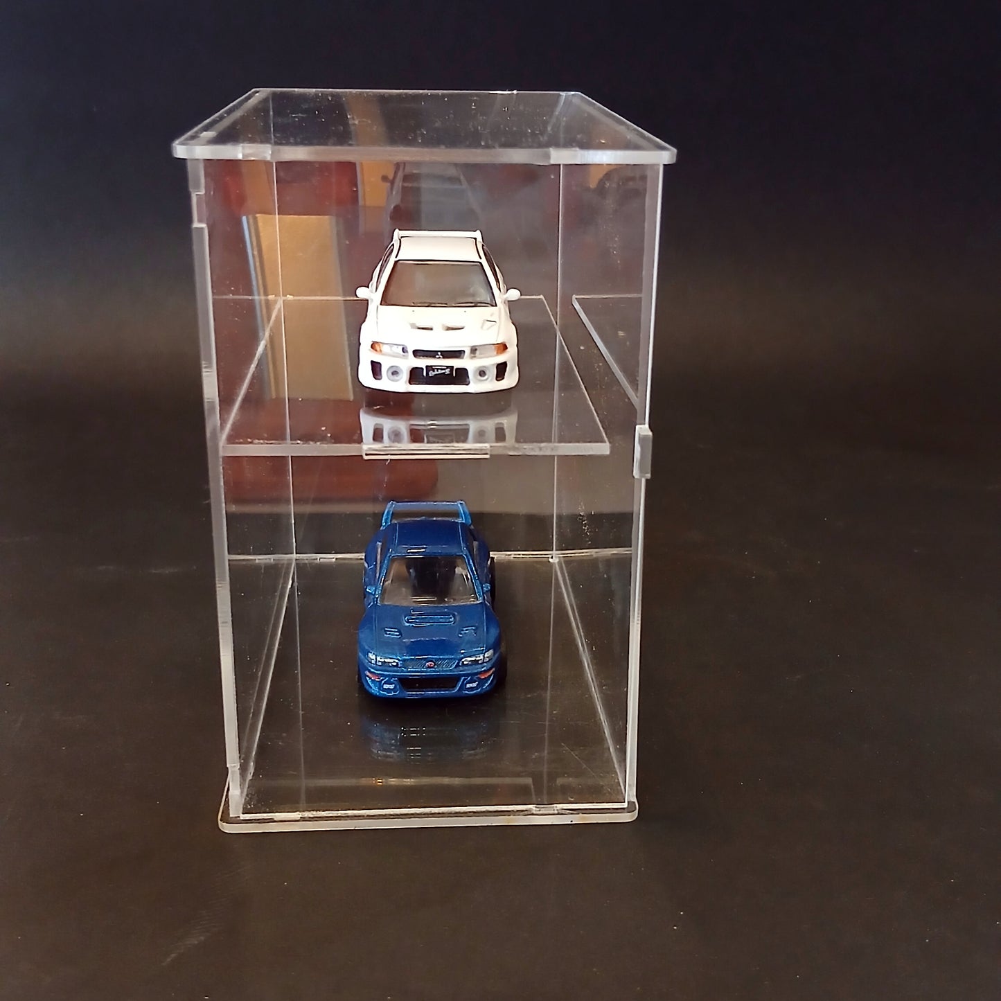 Modulo doble nivel para caja y auto 1:64