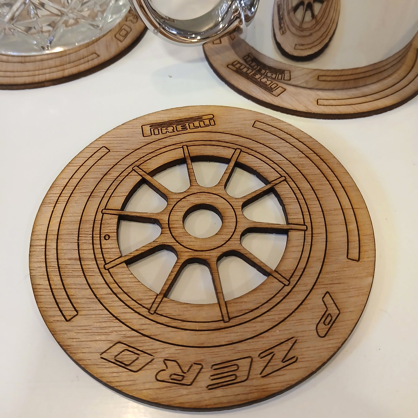Posavasos Llanta F1 - Era Hibrida 2