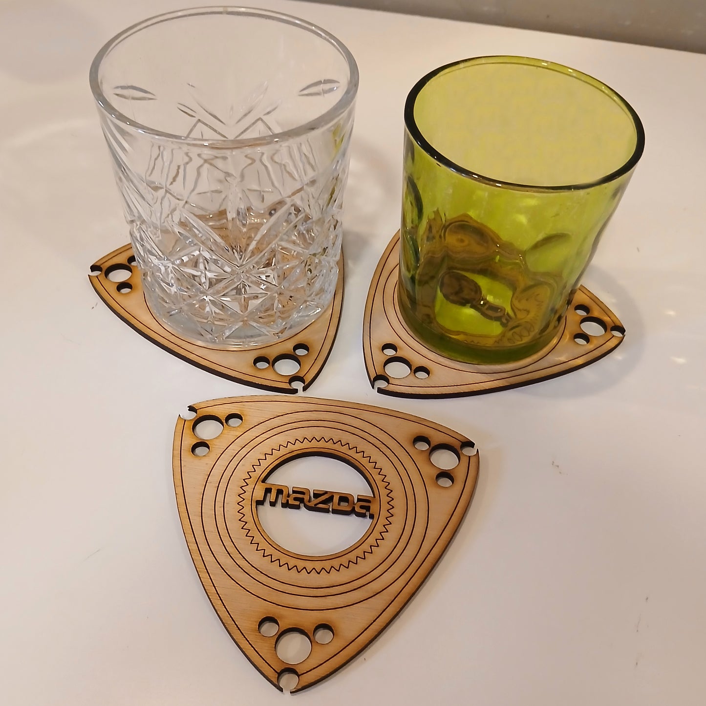 Posavasos Wankel