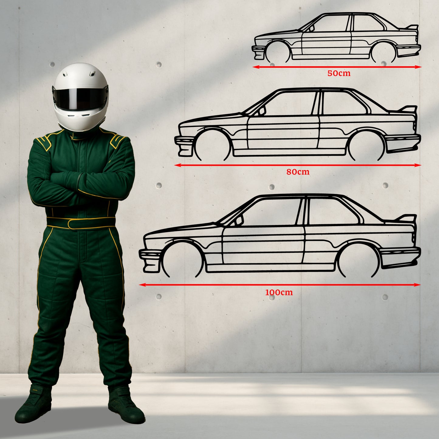 F1 Silueta Costado - Era Hibrida 2