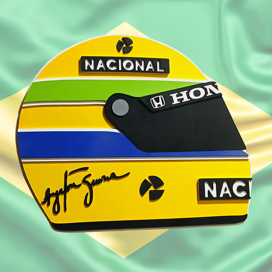 Casco Ayrton Senna