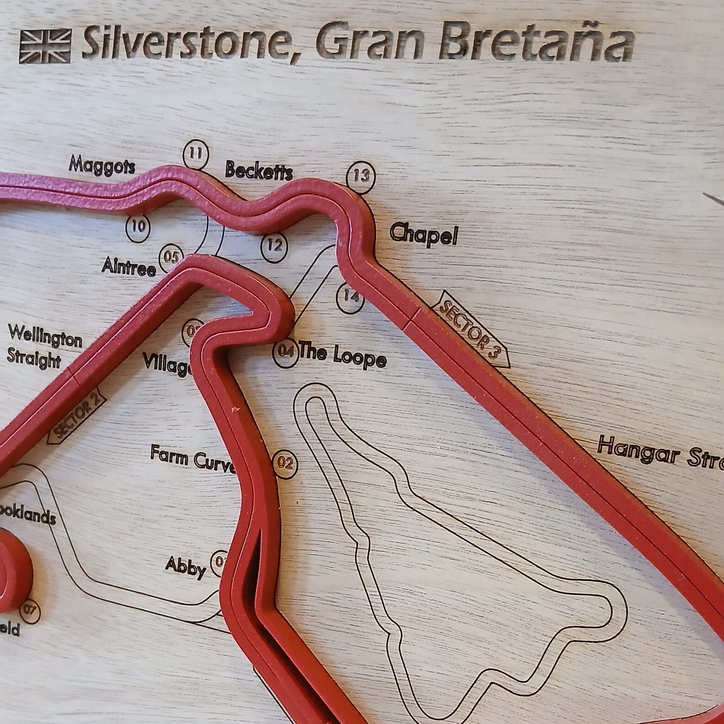 Cuadro F1 SILVERSTONE