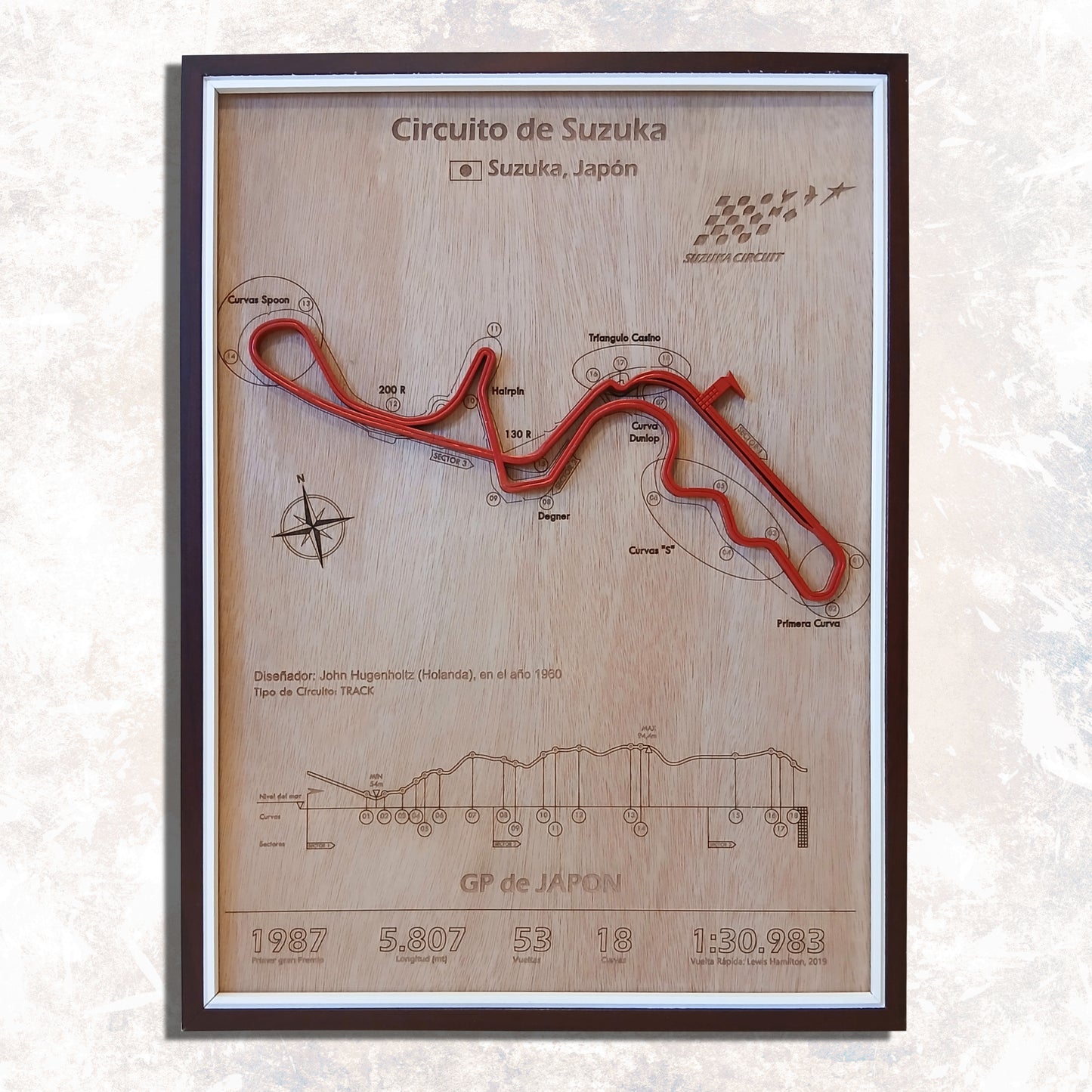 Cuadro F1 SUZUKA