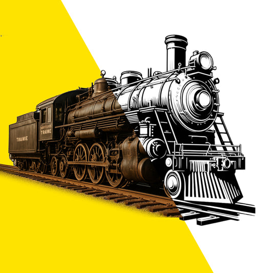 Silueta Personalizado - TRENES
