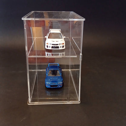 Modulo doble  nivel para caja y auto 1:64