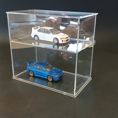 Modulo doble  nivel para caja y auto 1:64