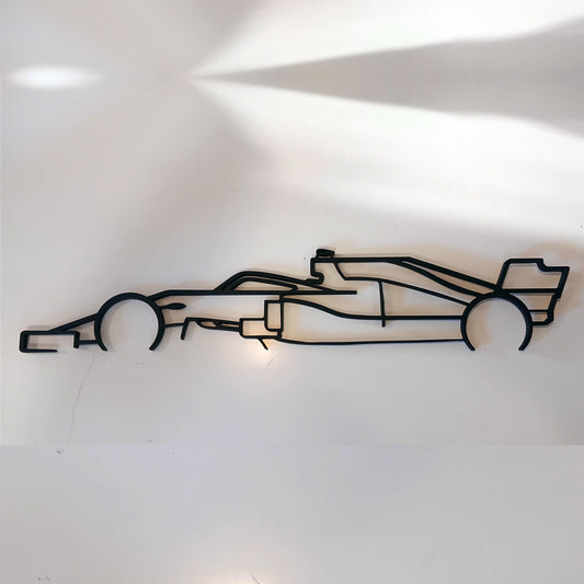 F1 Silueta Costado - Era Hibrida 2