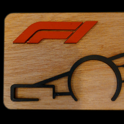 Cuadro F1 Silueta Costado