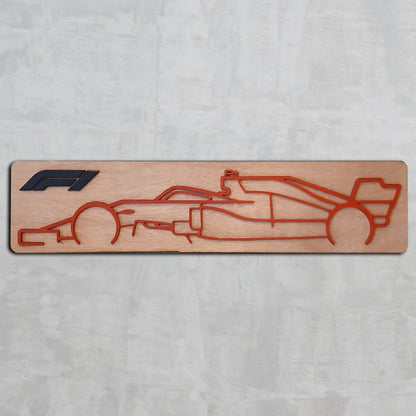 Cuadro F1 Silueta Costado